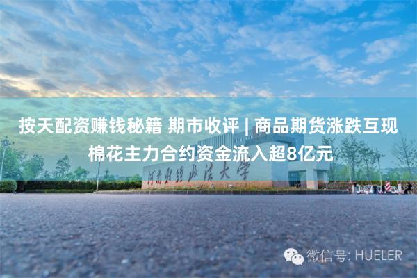按天配资赚钱秘籍 期市收评 | 商品期货涨跌互现 棉花主力合约资金流入超8亿元