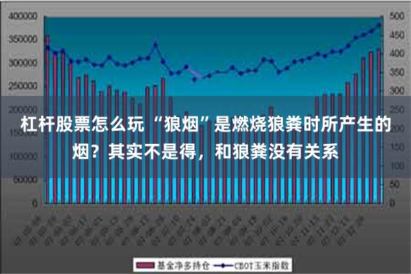 杠杆股票怎么玩 “狼烟”是燃烧狼粪时所产生的烟？其实不是得，和狼粪没有关系