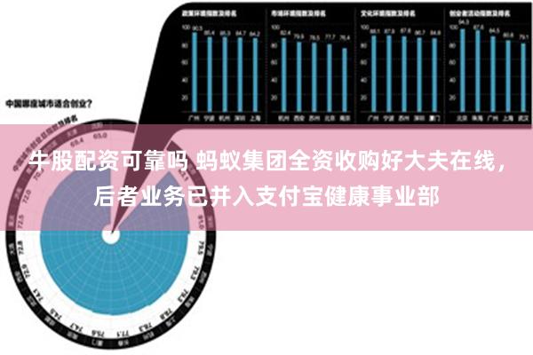 牛股配资可靠吗 蚂蚁集团全资收购好大夫在线，后者业务已并入支付宝健康事业部