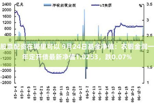 股票配资在哪里可以 9月24日基金净值：农银金润一年定开债最新净值1.0253，跌0.07%