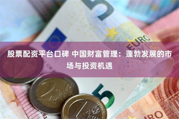 股票配资平台口碑 中国财富管理：蓬勃发展的市场与投资机遇