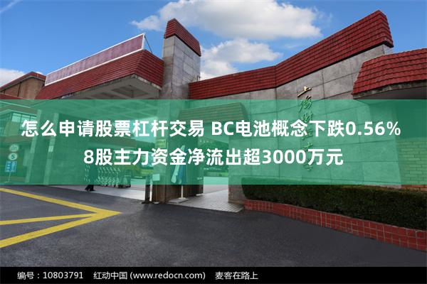 怎么申请股票杠杆交易 BC电池概念下跌0.56% 8股主力资金净流出超3000万元