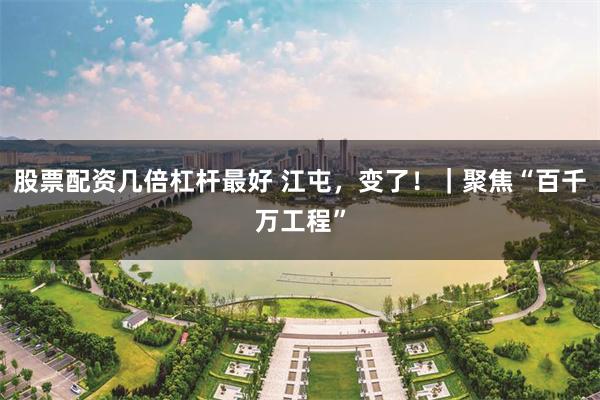 股票配资几倍杠杆最好 江屯，变了！｜聚焦“百千万工程”