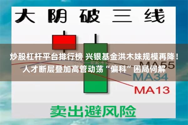 炒股杠杆平台排行榜 兴银基金洪木妹规模再降！人才断层叠加高管动荡“偏科”困局何解